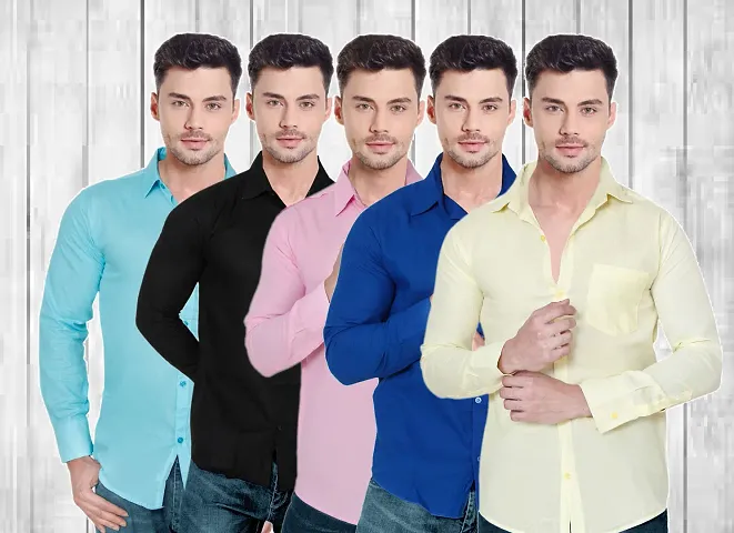 Must Have Cotton Long Sleeves Casual Shirt 