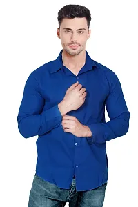 Classic Cotton Solid Casual Shirts for Men, Pack of 3-thumb3