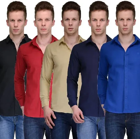 Must Have Cotton Long Sleeves Casual Shirt 