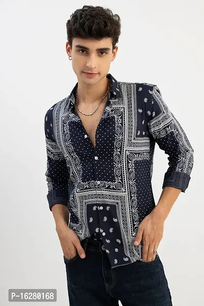 Classy Look Printed Shirts for Men-thumb4