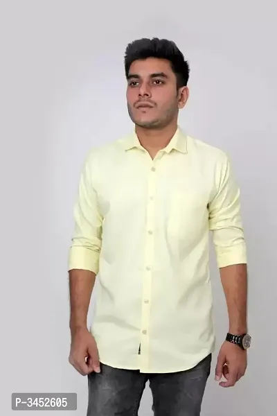 Multicoloured Cotton Solid Casual Shirts For Men-thumb3