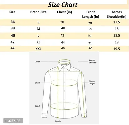 Men's Blue Cotton Solid Long Sleeves Regular Fit Casual Shirt-thumb6