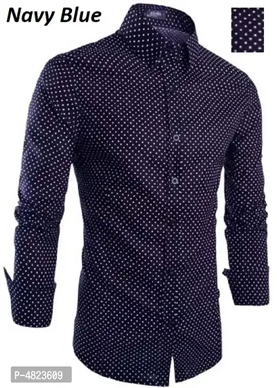 Multicoloured Cotton Blend Printed Casual Shirts For Men-thumb5