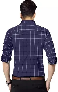 Classic Cotton Checked Casual Shirts for Men-thumb3
