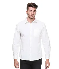 Multicoloured Cotton Solid Casual Shirts For Men-thumb2