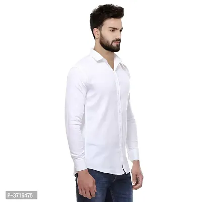 Buy 1 Get 1 Free Men's Multicoloured Cotton Solid Long Sleeves Regular Fit Formal Shirt-thumb2