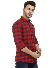 Men's Premium Check Long Sleeves Regular Fit Casual Shirts Combo Of 2-thumb2