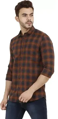 Men's Premium Check Long Sleeves Regular Fit Casual Shirts Combo Of 2-thumb1