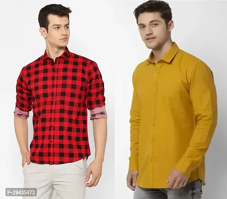 men Shirts Casual Combo