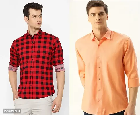 Men Shirts Casual Combo-thumb0