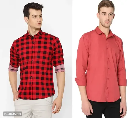 Men Shirts Casual Combo-thumb0