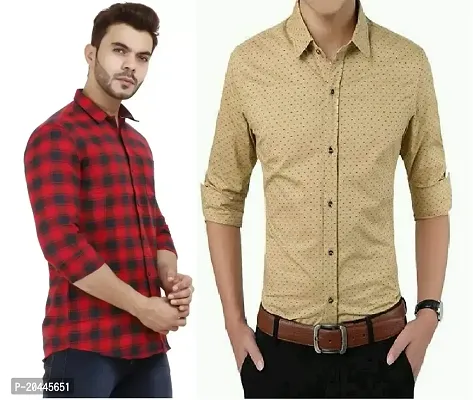 Men Shirts Casual Combo-thumb0