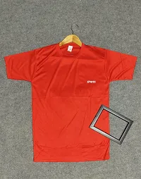 red Casual T shirt for Men-thumb2