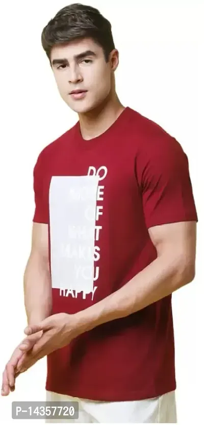 Trendy Polycotton Casual T-shirts for Men-thumb3