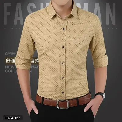 Multicoloured Cotton Casual Shirts For Men