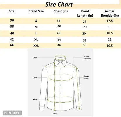 Men's Regular Fit Cotton Plain Casual Shirt-thumb2