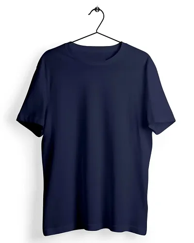 Trendy Polyester Casual Round Neck T-Shirt For Men