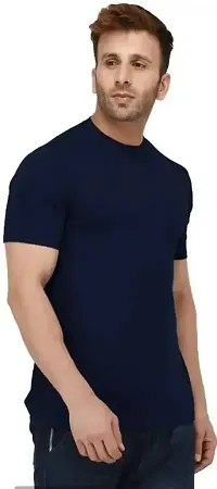 Trendy Polyester Casual T-shirts For Men-thumb4