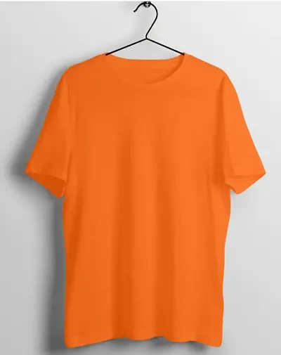 Trendy Polyester Casual Round Neck T-Shirt For Men