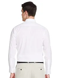 Classic White Cotton Formal shirts for men-thumb1