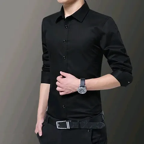 New Launched Cotton Blend Long Sleeve Formal Shirt 