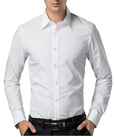 Trendy Cotton Long Sleeve Formal Shirt 