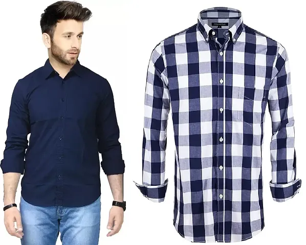 Must Have Cotton Long Sleeves Casual Shirt 