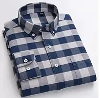 Classic Cotton Checked Casual Shirt for Men, Pack of 4-thumb3