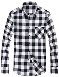 Classic Cotton Checked Casual Shirt for Men, Pack of 4-thumb3