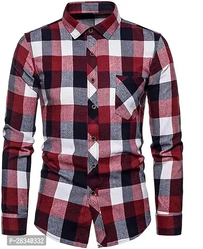 Classic Cotton Checked Casual Shirt for Men, Pack of 4-thumb3