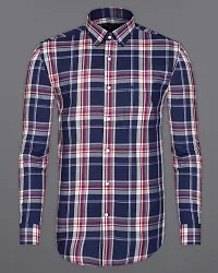 Classic Cotton Checked Casual Shirt for Men, Pack of 4-thumb3