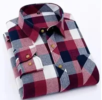 Classic Cotton Checked Casual Shirt for Men, Pack of 4-thumb2