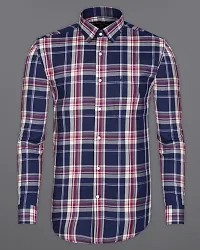 Classic Cotton Checked Casual Shirt for Men, Pack of 4-thumb2