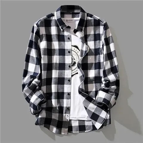 Must Have Cotton Long Sleeves Casual Shirt