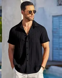 Stylish Cotton Blend Casual Shirt for Men Pack of 2-thumb2