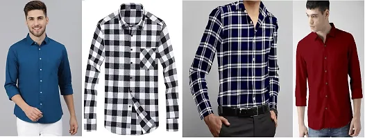 Must Have Cotton Long Sleeves Casual Shirt 