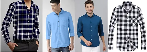 Classy Shirt for Men Pack of 4