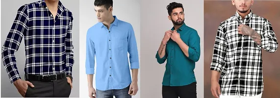 Classy Shirt for Men Pack of 4