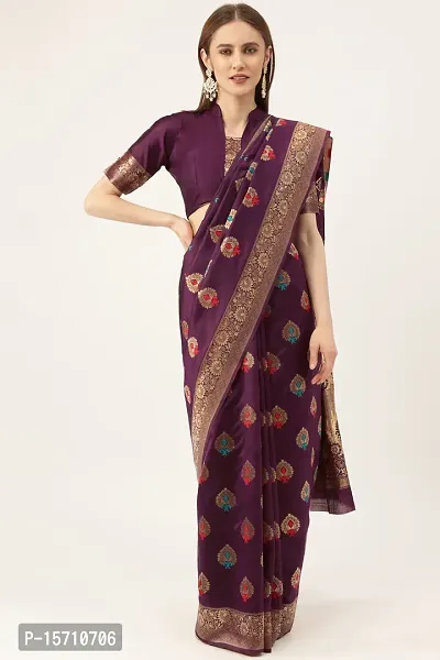 Beautiful Kanjivaram Silk Designer Weaving Saree With Blouse Piece