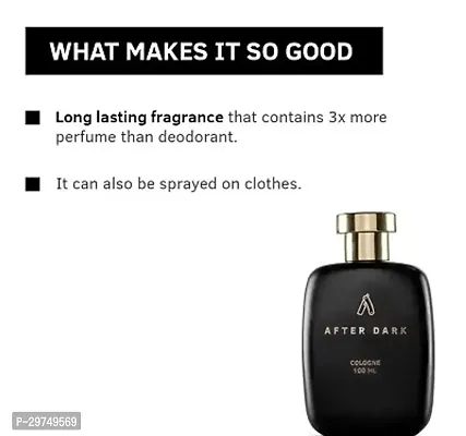 Ustraa After Dark Cologne - 100 ml - Perfume for Men.-thumb3