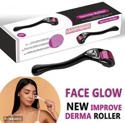 Derma Roller For Hair Growth 0.5 mm with 540 Titanium Needles-thumb0