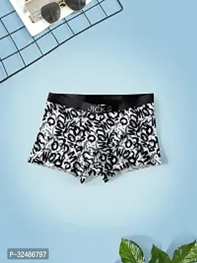 Stylish Nylon Printed Trunks for Men, Pack of 3-thumb2