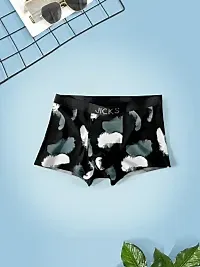 Stylish Nylon Printed Trunks for Men, Pack of 3-thumb2