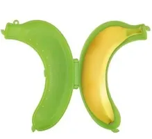 Plastic Banana Food Storage Container, Banana Case Cover /Box Pack of 2 MultiColour-thumb3