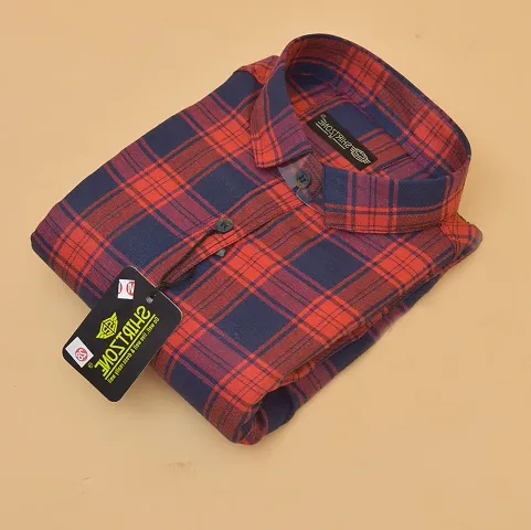 Stylish Blend Long Sleeves Shirt For Men