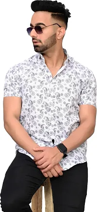 Trendy Cotton Short Sleeves Casual Shirt 