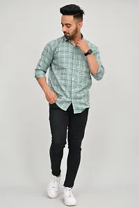 Stylish Cotton Blend Casual Shirts For Men-thumb3