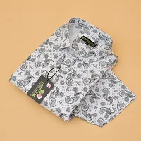 Stylish Cotton Blend Casual Shirts For Men-thumb1