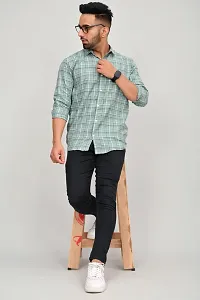 Stylish Cotton Blend Casual Shirts For Men-thumb2