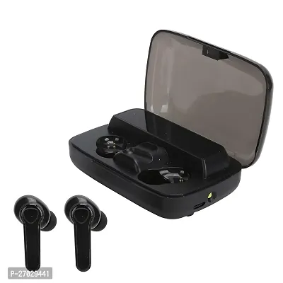 M19 TWS Bluetooth 5.1 Wireless In Ear Earbuds Touch Waterproof LED Digital Display Bluetooth Headset (Black, True Wireless)-thumb2